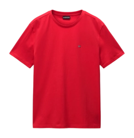 T-Shirt Napapijri Salis SS Summer Herren Red Goji