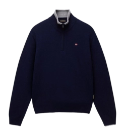 Pullover Napapijri Dain Half Zip 5 Herren Blu Marine