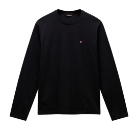 T-Shirt Napapijri Men Salis LS 1 Black 041