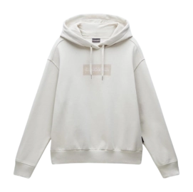Hoodie Napapijri B-Box Logo Damen Beige Silvr N90