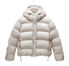 Pufferjacke Napapijri Glane Damen Beige Silvr N90