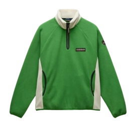 Veste Polaire Napapijri Homme T-Dolent Half Zip Green Kelly
