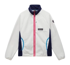 Fleece Jacket Napapijri Men T-Dolent Full Zip Beige Dimity