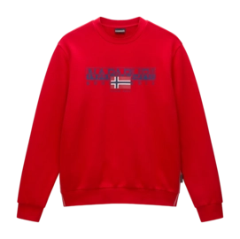 Sweatshirt Napapijri Men B-Aylmer Winter Red Goji
