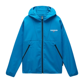 Jacket Napapijri Men A-Bunz Full Zip Hoodie Blue Sapphire