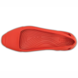 Ballerina Crocs Sienna Flat Flame