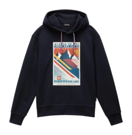Hoodie Napapijri Men B-Portalet Black 041