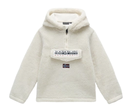 Fleece Jumper Napapijri Kids T-Burgee Half Zip Hoodie 1 Beige Dimity