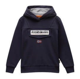 Hoodie Napapijri Kids Burgee W 3 Blu Marine