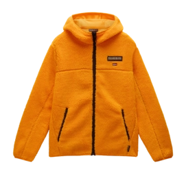 Veste Polaire Napapijri Homme T-Tynik Full Zip Hoodie Orange Marigold