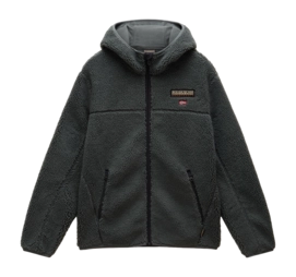 Veste Polaire Napapijri Homme T-Tynik Full Zip Hoodie Green Urban