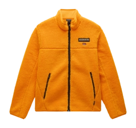 Polaire Napapijri Homme T-Tynik Zip Complet Orange Souci