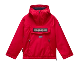 Raincoat Napapijri Kids Rainforest Next Red Goji