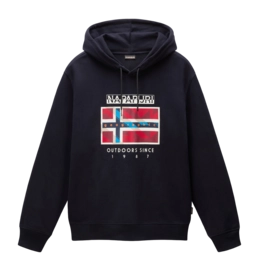 Hoodie Napapijri Men B-Dorees Black 041