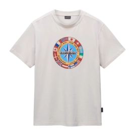 T-Shirt Napapijri Homme S-Dorees SS Beige Dimity