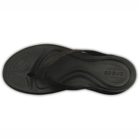 Slipper Crocs Capri V Shimmer Flip Black
