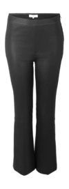 Pantalon Dante6 Femme D6Tyson Crop Flare Leather Raven