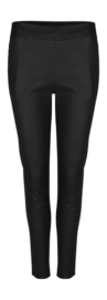 Pants Dante6 Women D6Lebon Stretch Leather Raven