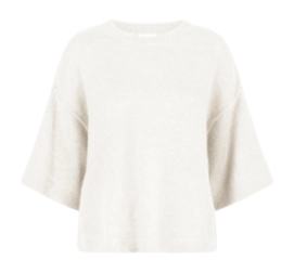 Sweater Dante6 Women D6Hiaru Relaxed SS Milk White