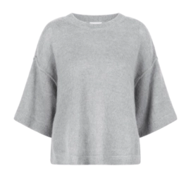 Sweater Dante6 Women D6Hiaru Relaxed SS Heather Grey