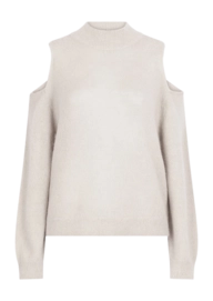 Sweater Dante6 Women D6Aviel Open Shoulder Whisper Chalk