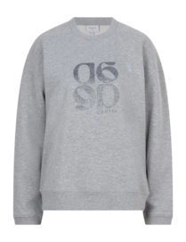 Sweater Dante6 Women D6Monogram Heathergrey Gun Metal