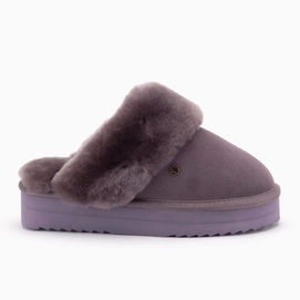 Pantoufles Warmbat Femme Flurry Suede Plateau Prune 2024