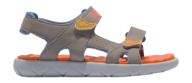 Timberland Junior Perkins Row 2 Strap Medium Grey
