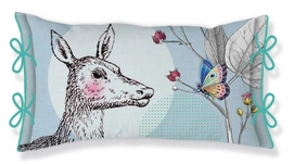Sierkussen Pip Studio My Deerest Blue Katoen (35 x 60 cm)