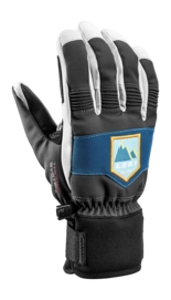 Handschuhe Leki Patrol 3D Junior Graphite Petrol