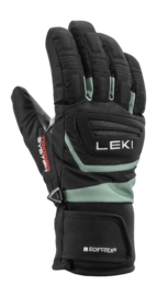 Handschoen Leki Griffin 3D Junior Black Dusty Green