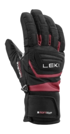 Handschoen Leki Griffin 3D Junior Black Rose