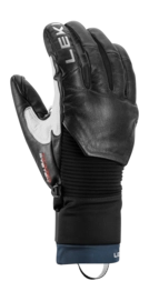 Gloves Leki Hevon Pro 3D Black White Navy Blue