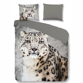 Dekbedovertrek Good Morning Snow Leopard Grijs Katoen