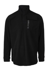 Ski Sweatshirt Brunotti Men Rock Fleece Black