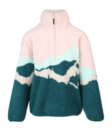 Pullover Brunotti Chino PP Fleece Damen Evergreen Pink