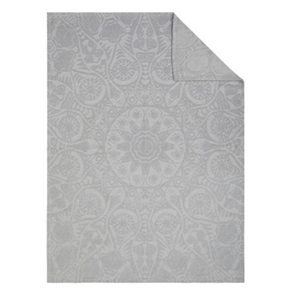 Jacquard Couverture Ibena Strukturwandel Argent