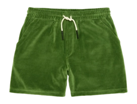 Kurze Hose OAS Penny Velours-Shorts Herren Green