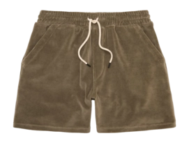 Kurze Hose OAS Morel Velour Shorts Herren Brown