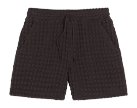 Kurze Hose OAS Nearly Porto Waffle Shorts Herren Black