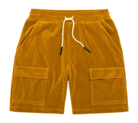 Kurze Hose OAS Sienna Velour Cargo Shorts Herren Mustrad