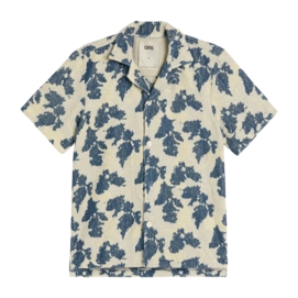 Blouse OAS Men Sail Contraste Cuba Terry Shirt Beige