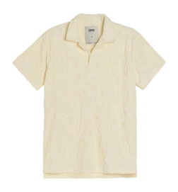 Poloshirt OAS Summit Polo Terry Shirt Herren Cream
