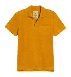 Polo OAS Men Mustard Polo Terry Shirt