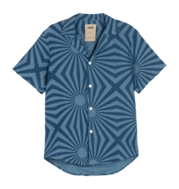 Hemd OAS Cuba Linen Shirt Herren Costal Cortado