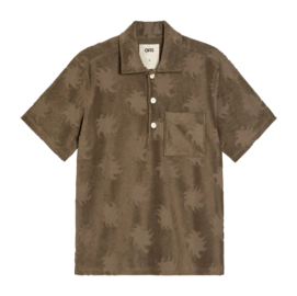 Poloshirt OAS Ember Girona Terry Shirt Herren Brown