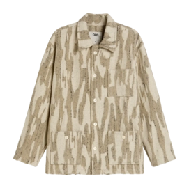 Chemise OAS Homme Fern Dandy Veste en Lin Terry