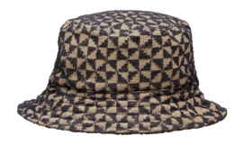 Fischerhut OAS Puzzle Bucket Hat Beige / Brown
