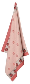 Tea Towel Elias Lady Bug Red (set of 2)