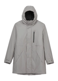 Regenjas Krakatau Men Mentat Padded With Welded Seams Light Taupe